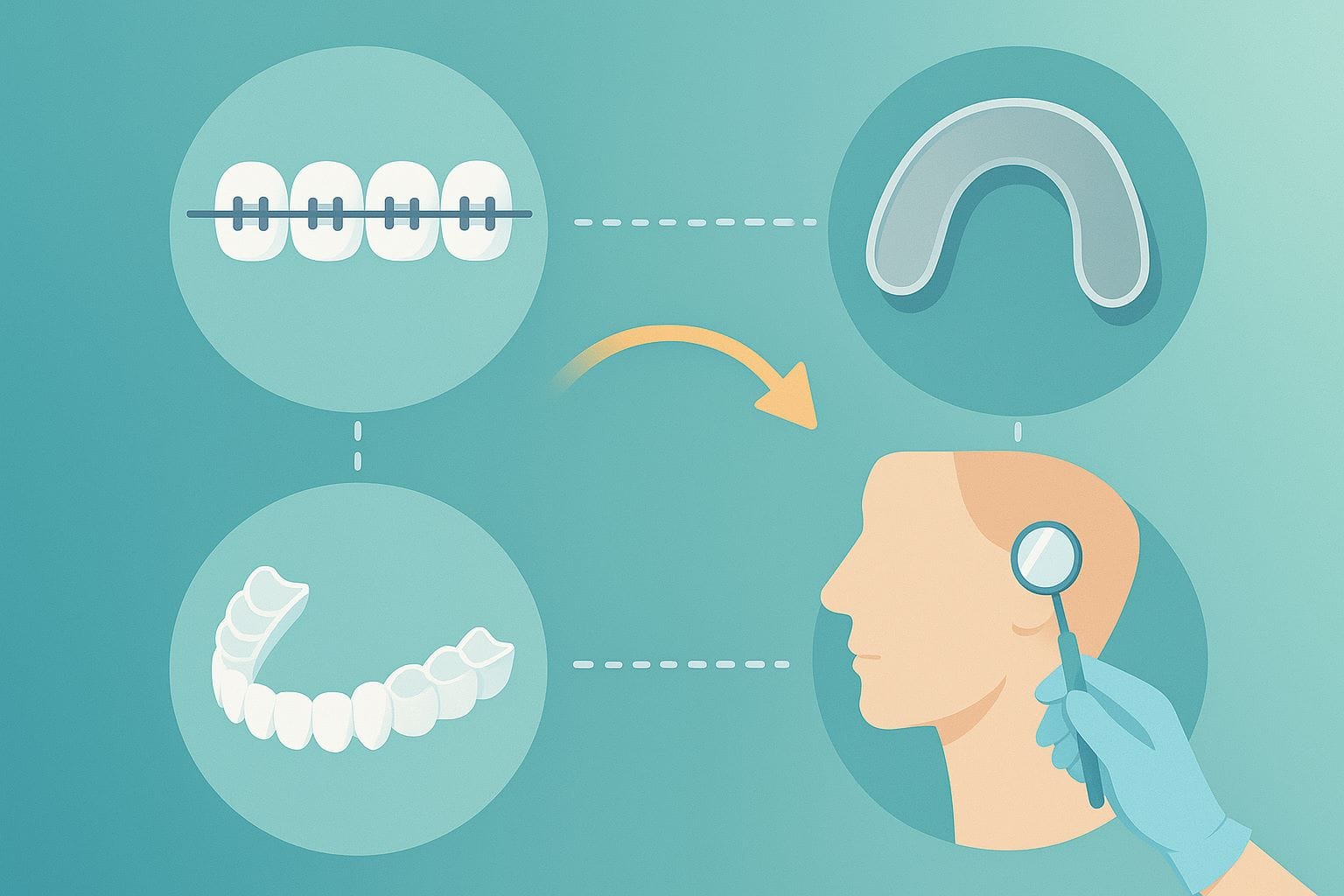 Ορθοδοντικές λύσεις μετά τα σιδεράκια: retainer, διαφανείς νάρθηκες (aligners) και κλινικός έλεγχος